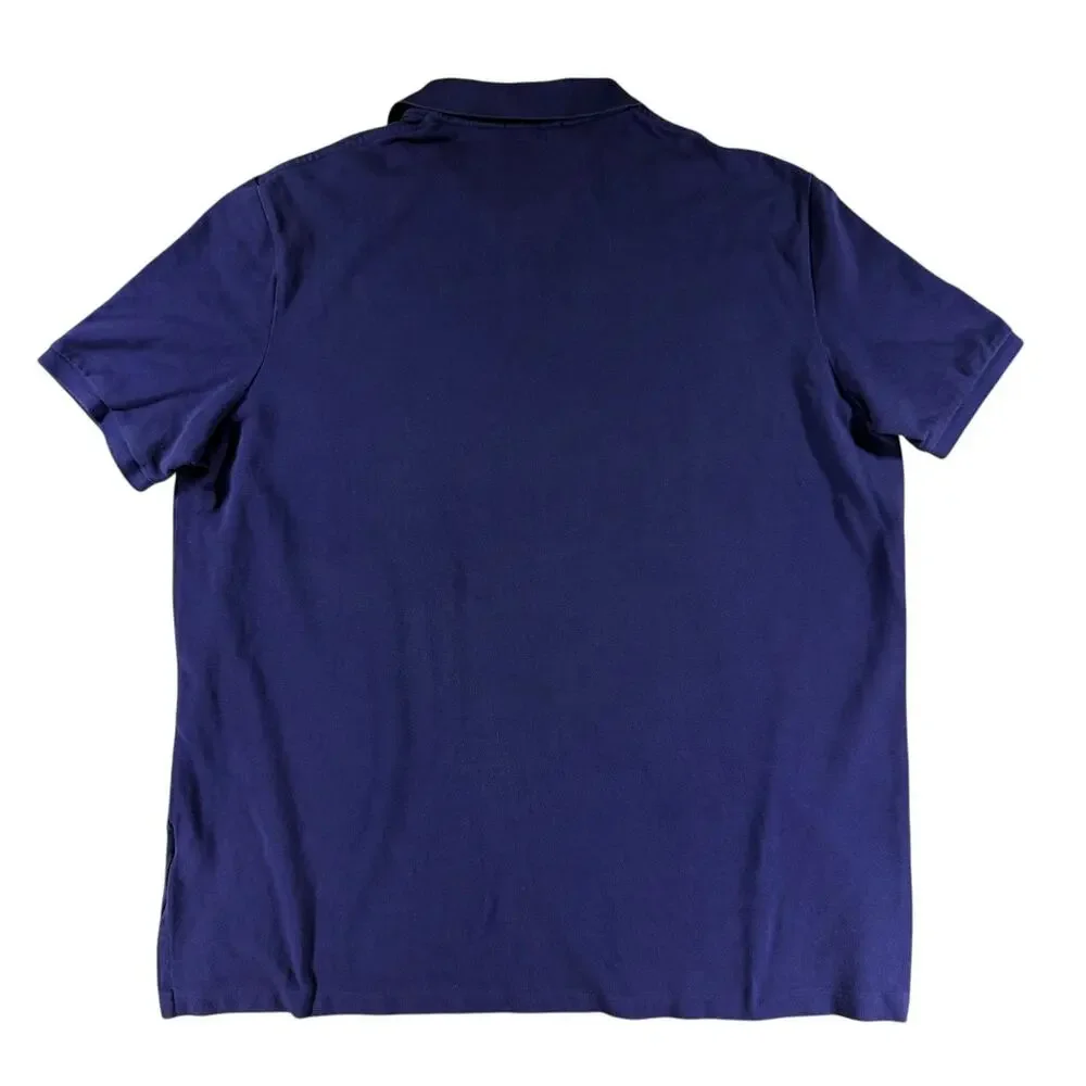 Polo Ralph Lauren Mens XL Polo Shirt Classic Fit Blue Short Sleeve Preppy